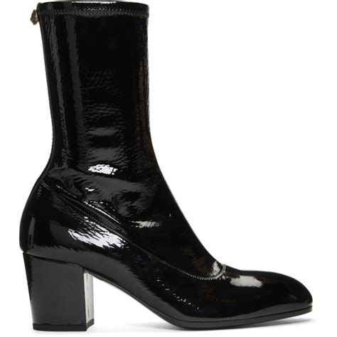 gucci black printyl boots|gucci boots black friday.